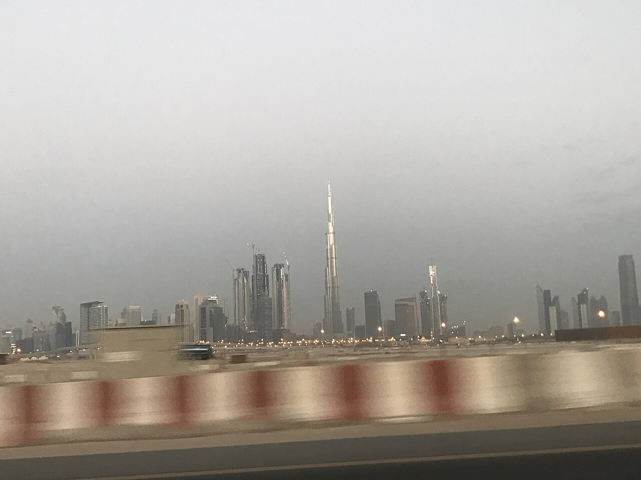 Vista panorâmica de Dubai, nos Emirados Árabes Unidos.