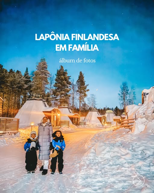 Capa original de @lalarebelo: Memórias da Lapônia Finlandesa