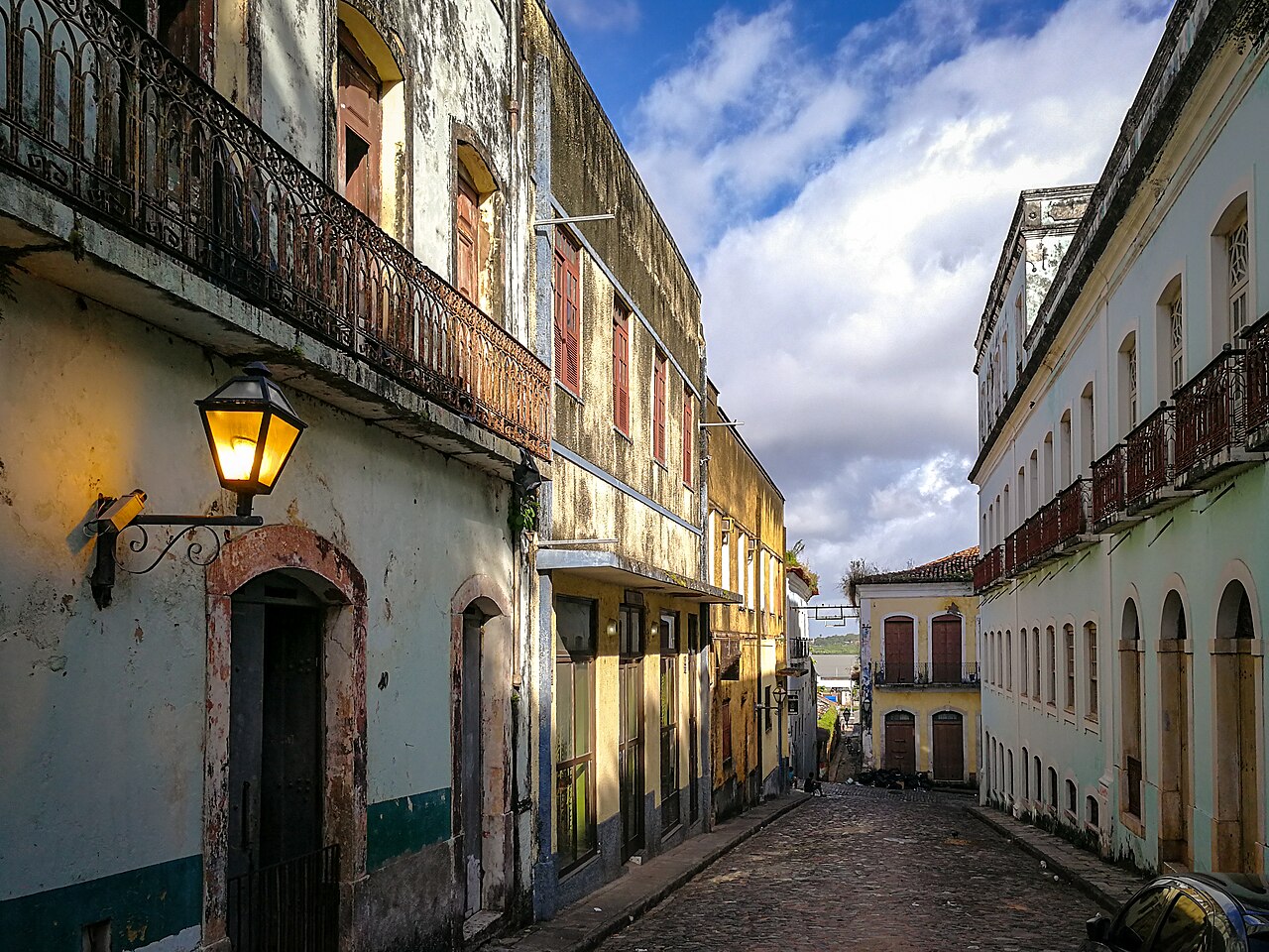 Casarões do Centro Histórico de São Luís, no Maranhão.