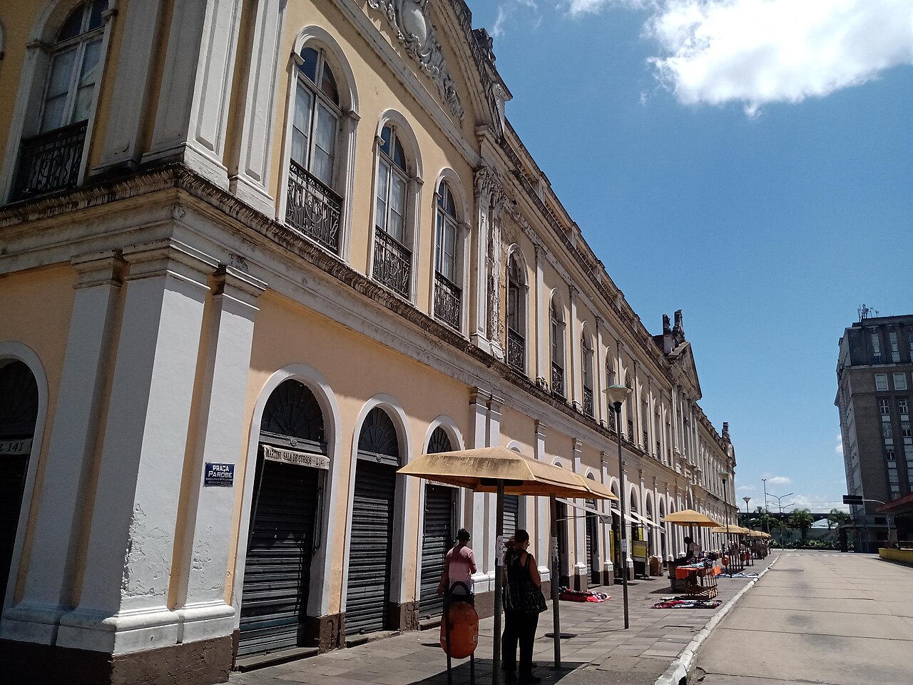 Mercado Público no Centro Histórico de Porto Alegre, em foto de arquivo de 2021.